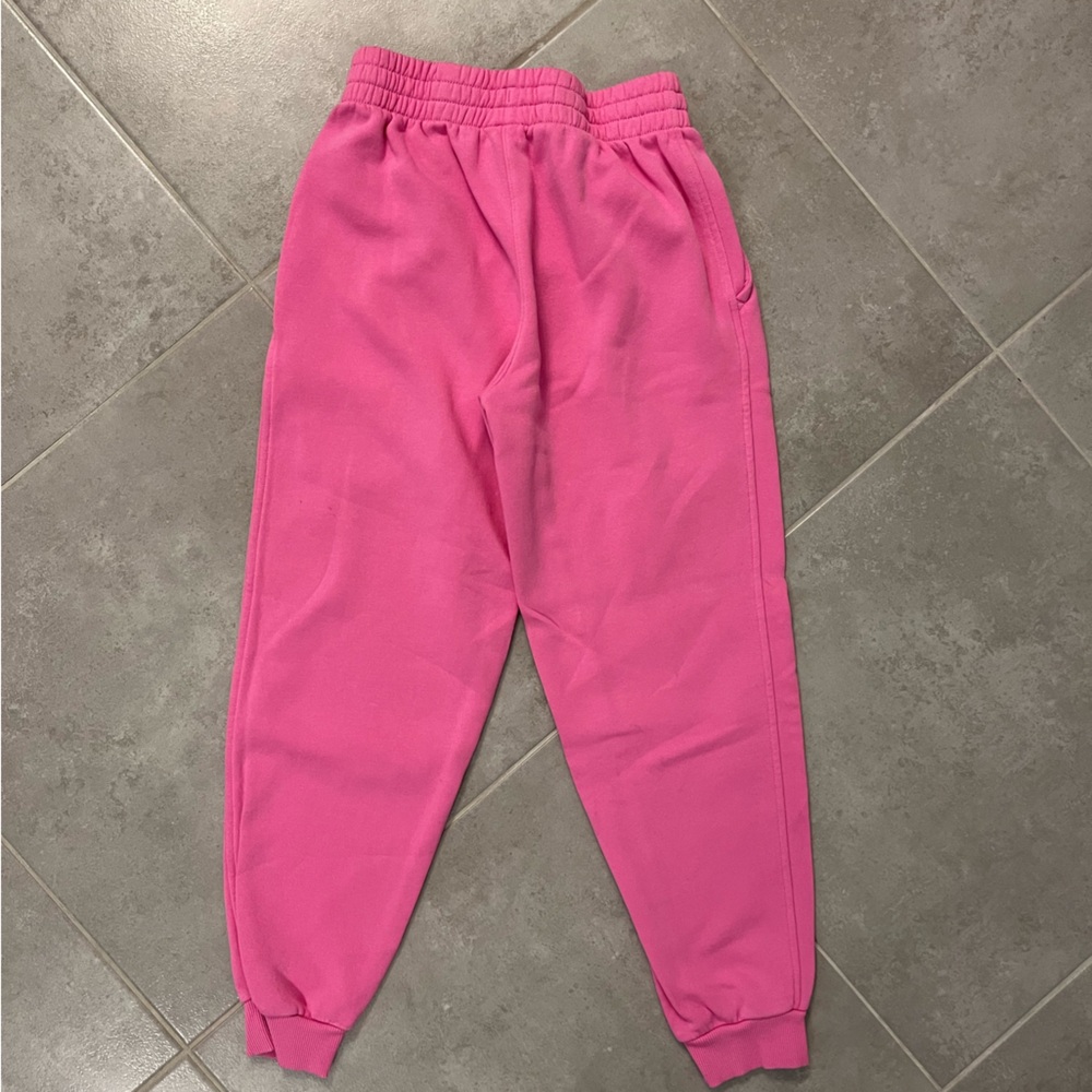 Nike Kids Pink Jogger Pants. Girls size large - Picture 5 of 7